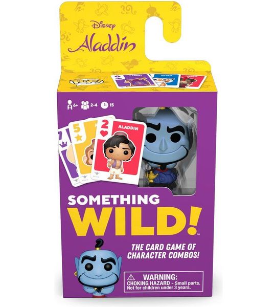 Funko Games Something Wild! Card Game: Disney Aladdin - Genie