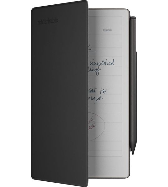 reMarkable Paper Pro Move Book Folio Zwart Leer