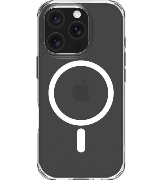 BlueBuilt Protective Back Cover met MagSafe iPhone 16 Pro Transparant