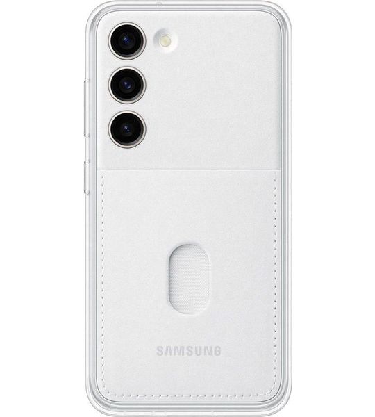 Samsung Galaxy S23+ Frame Case White