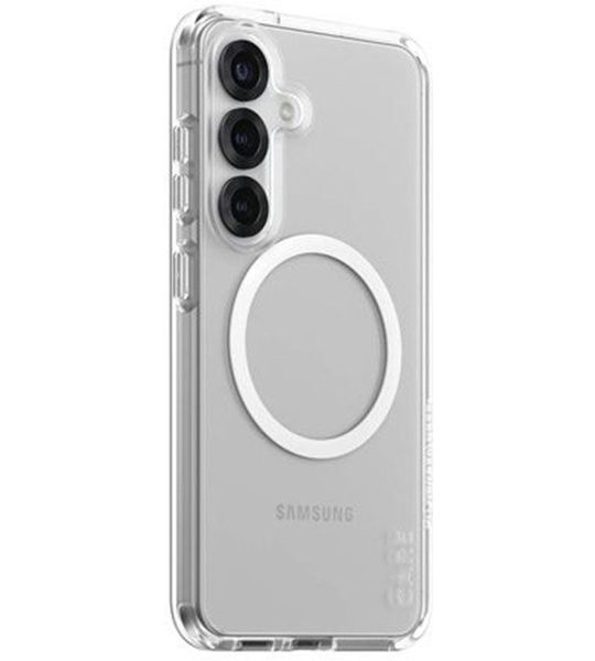 CARE Clear Hoesje Voor Samsung Galaxy S25 Wit