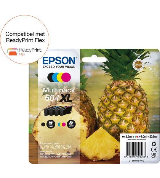Epson 604 XL Combo 4-Pack Inkt