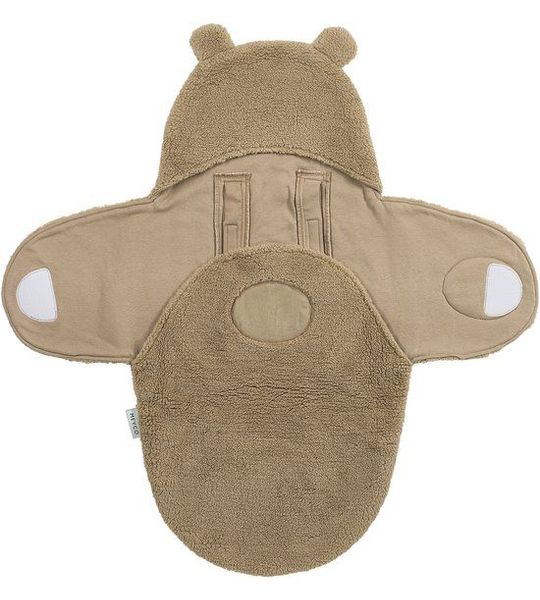 Wikkeldeken Meyco Teddy Bear Warm Brown