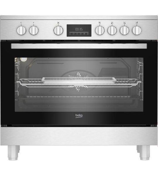 Beko BGM 30203 EX Keramisch fornuis Grijs