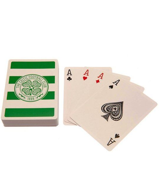 Team Merchandise speelkaarten Celtic - kaartspel voor kinderen.