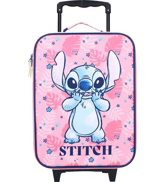 Stitch Made to Roll - Roze Trolley Koffer - Lilo & Stitch - Reiskoffer