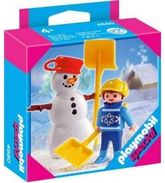 Playmobil Kind met sneeuwman - 4680