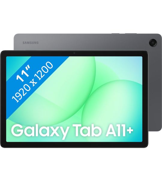 Samsung Galaxy Tab A11 Plus 11 inch 128GB Wifi + 5G Grijs