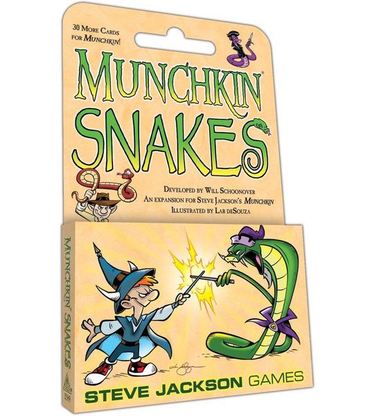 Munchkin Snakes - Uitbreiding - Engelstalig - Steve Jackson Games