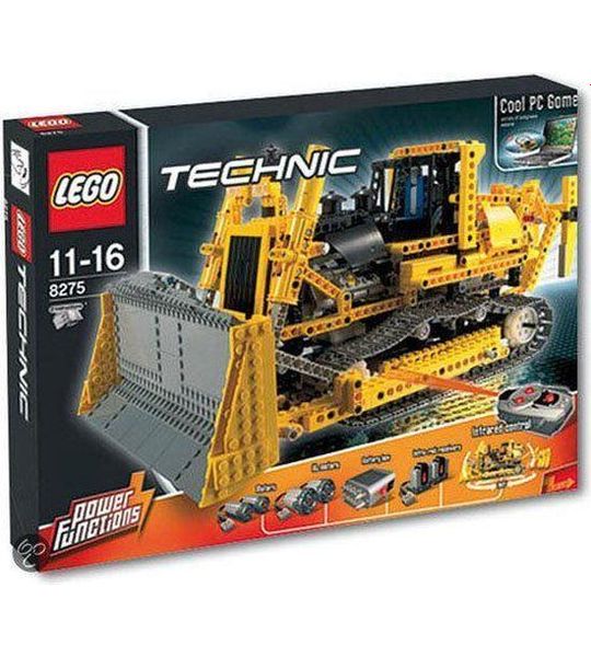 LEGO Technic Gemotoriseerde Bulldozer - 8275