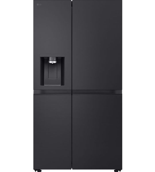 LG Gsle91evab - Amerikaanse Koelkast Breedte 91.3 Cm Hoogte 179 Nofrost Koelkast Essence Black Steel