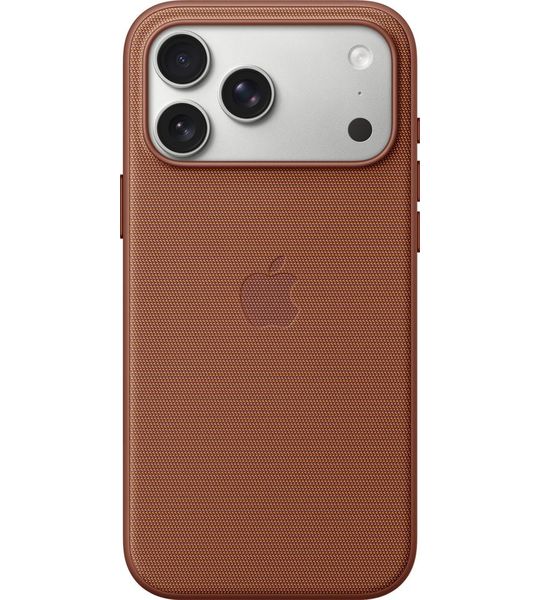 Apple Techwoven Met Magsafe Cover Voor Apple Iphone 17 Pro Max Siennabruin