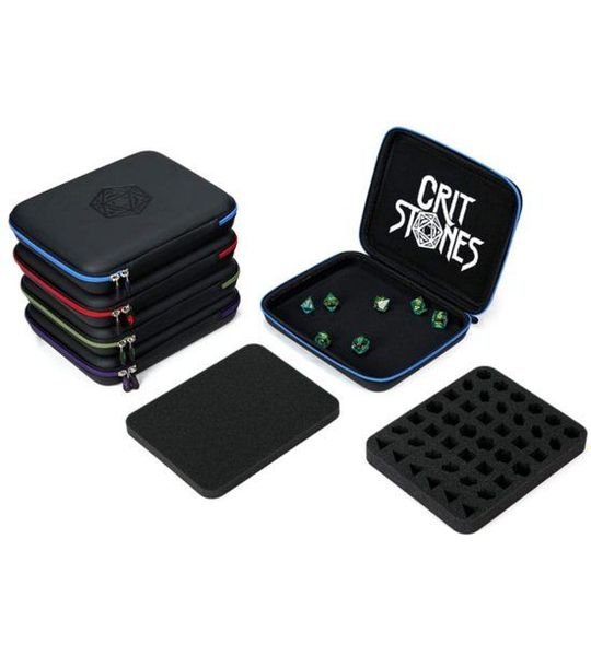CritStones Dice Case Arcanum Blue