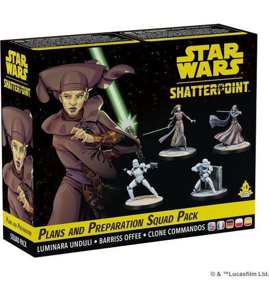 Star Wars Shatterpoint: General Luminara Unduli Squad Pack uitbreiding (ENG)