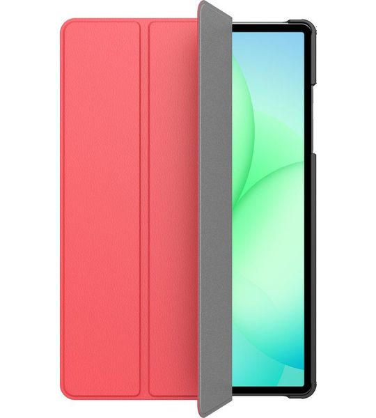 Just in case Trifold Smart Book Case Tablet Cover Beschermhoes Rood