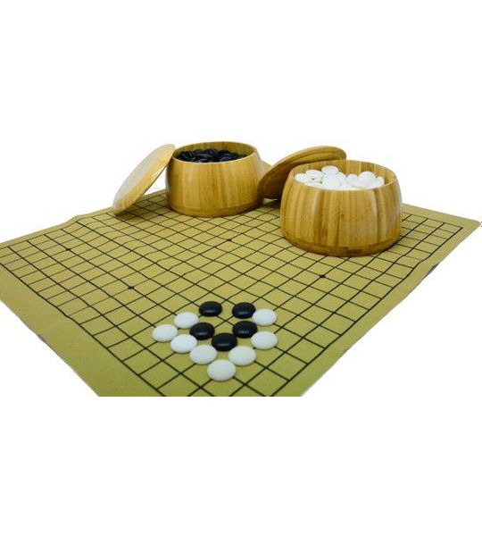GO-Potten set bamboe, met Urea stenen