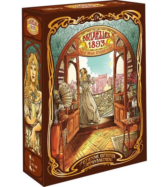 Bruxelles 1893 - strategisch - bordspel