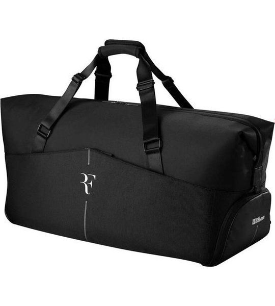 Wilson Tennistas RF 01 Practise Bag 6R Zwart