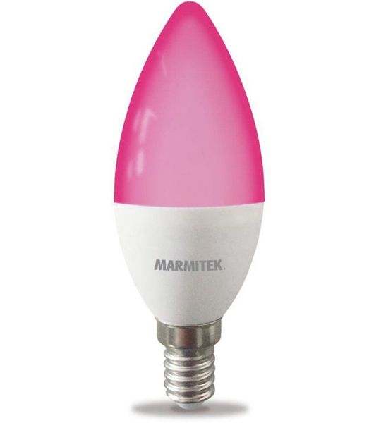 Marmitek GLOW SO - Smart Wi-Fi LED bulb color - E14 | 380 lumen | 4.5 W = 35 W Smartverlichting