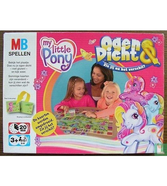 My Little Pony Ogen Dicht - Zie jij nu het verschil? - MB