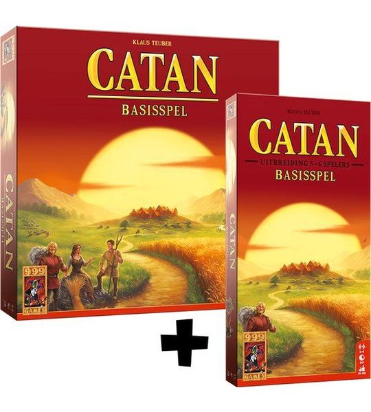 Catan Basis + Uitbreiding 5/6 bundel