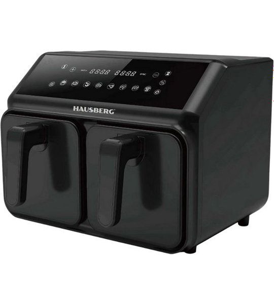 Hausberg Elektrische Airfryer Met Dubbele Mand HB-2375