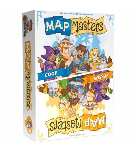 MapMasters - bordspel - 1 tot 5 spelers - EN/FR