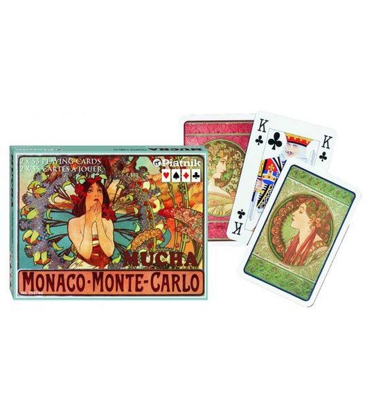 Piatnik Mucha - Monte Carlo Speelkaarten - Dubbeldekker.