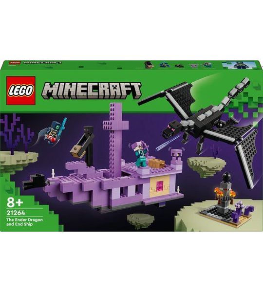 LEGO Minecraft® De Enderdraak en het End-schip 21264