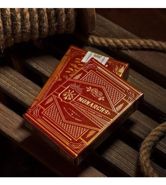 Theory11 Red Monarchs Speelkaarten - Koninklijke Kwaliteit