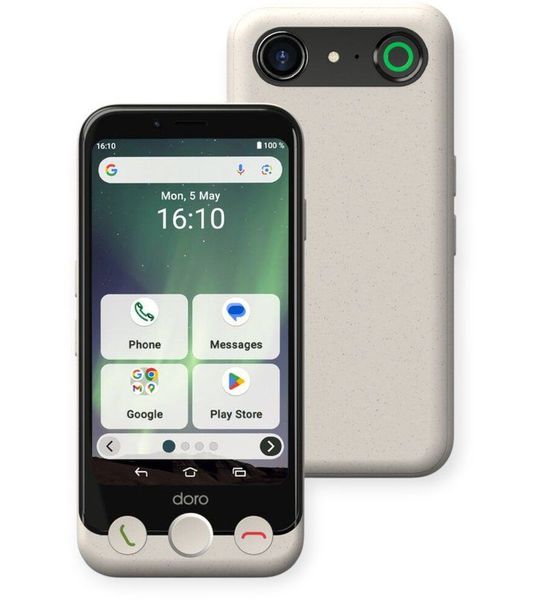 Doro Aurora A10 Senior 64 Gb Bone White - Wit