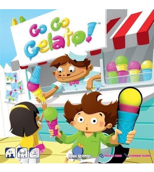 Asmodee Go Go Gelato Bordspel Veelkleurig