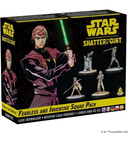 Star Wars Shatterpoint Fearless and Inventive Squad Pack - EN/FR/DE/PL/ES