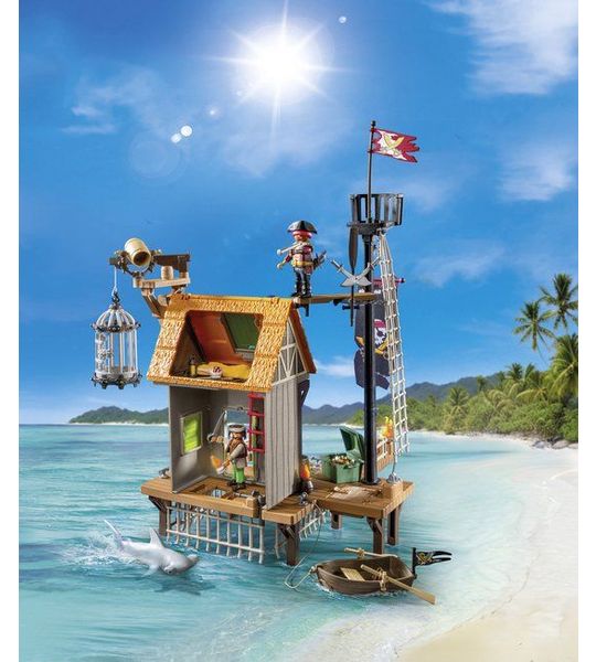 PLAYMOBIL® Piratenhaven met piratengevangenis - P-71792