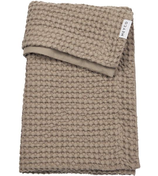 Deken Wieg Meyco Waffle Cotton Taupe