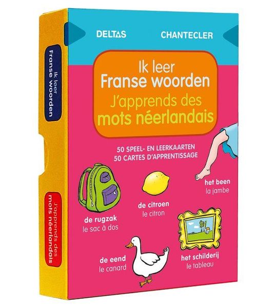 Deltas Speel- en leerkaarten - Ik leer Franse woorden