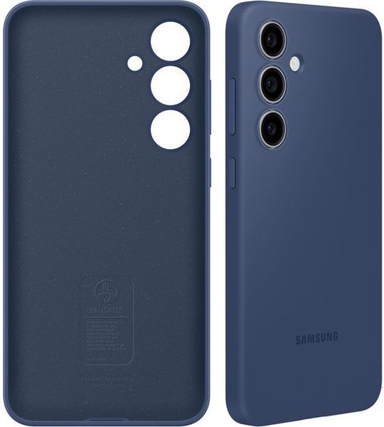 Samsung Silicone Case Telefoonhoesje Voor Samsung S24 Fe Blauw