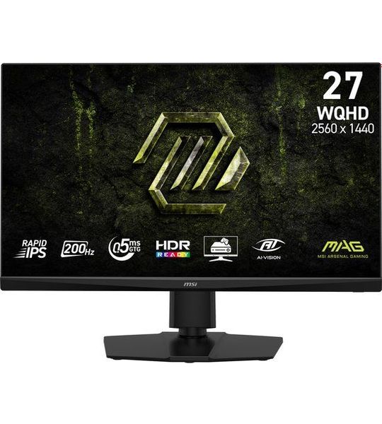 MSI Mag 272qpf E20 - 27 Inch Wqhd 2560 X 1440 Pixels Ips (in-plane Switching)
