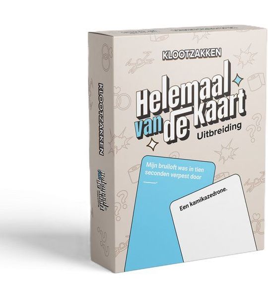 Klootzakken - Helemaal van de kaart uitbreiding