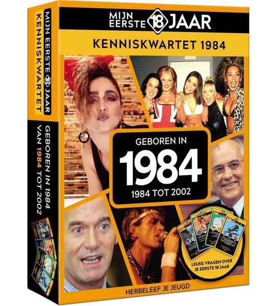 Tucker's Fun Factory Mijn eerste 18 jaar Kenniskwartet 1984 NL