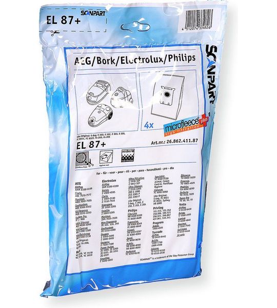 Scanpart stofzuigerzak fleece (zakje) S-Bag Stofzak