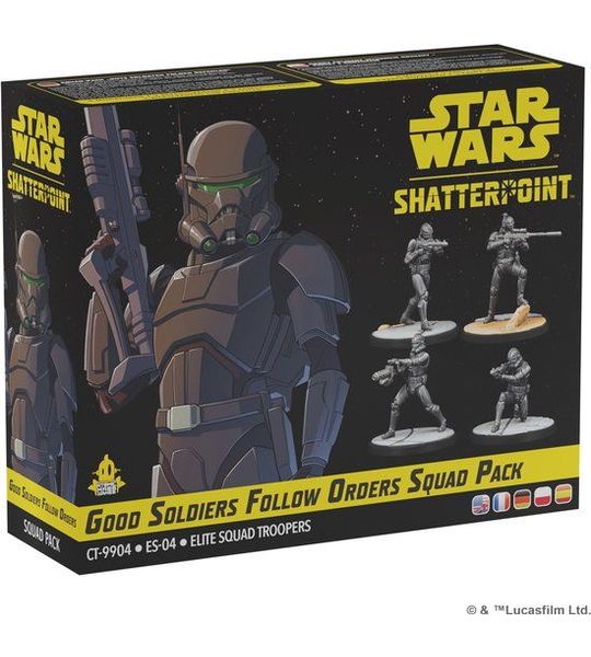 Star Wars Shatterpoint Good Soldiers Follow Orders - EN/FR/DE/PL/ES