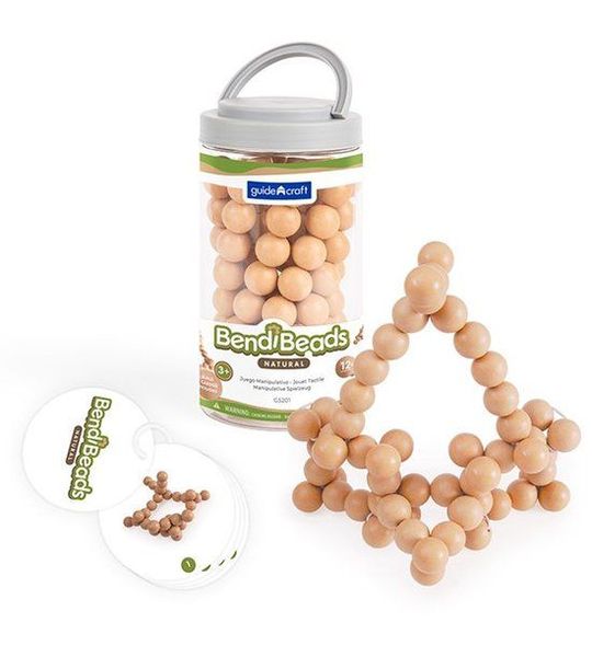 Guidecraft BendiBeads - educatief speelgoed multicolor karton.
