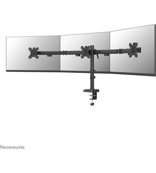 Neomounts DS60-600BL3 Monitorarm Zwart