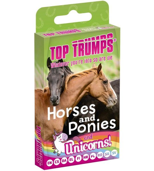 Winning Moves Top Trumps - Kaartspel - Horses & Ponies & Unicorns Meertalig