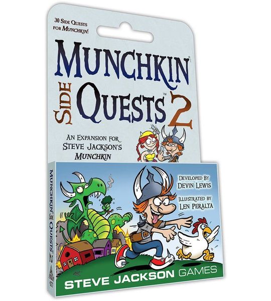 Munchkin Side Quests 2 - Uitbreiding - Engelstalig - Steve Jackson Games