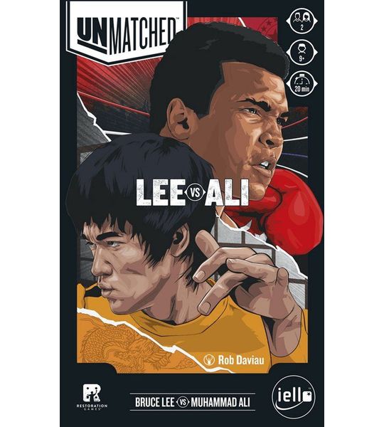 Iello Games - Unmatched: Lee vs Ali - English Version