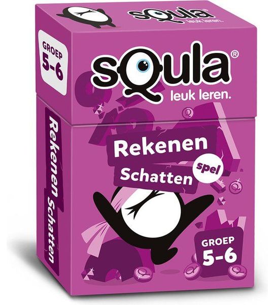 sQula Rekenen Schatten groep 5-6 - educatief kaartspel