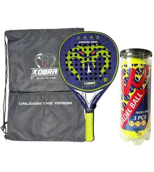Nivard Padel Racket - Padelrackets - Padelracket - Blauw