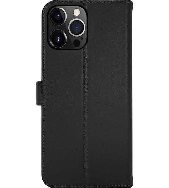 Valenta Booklet Gel Skin voor iPhone 12 Pro Max Zwart